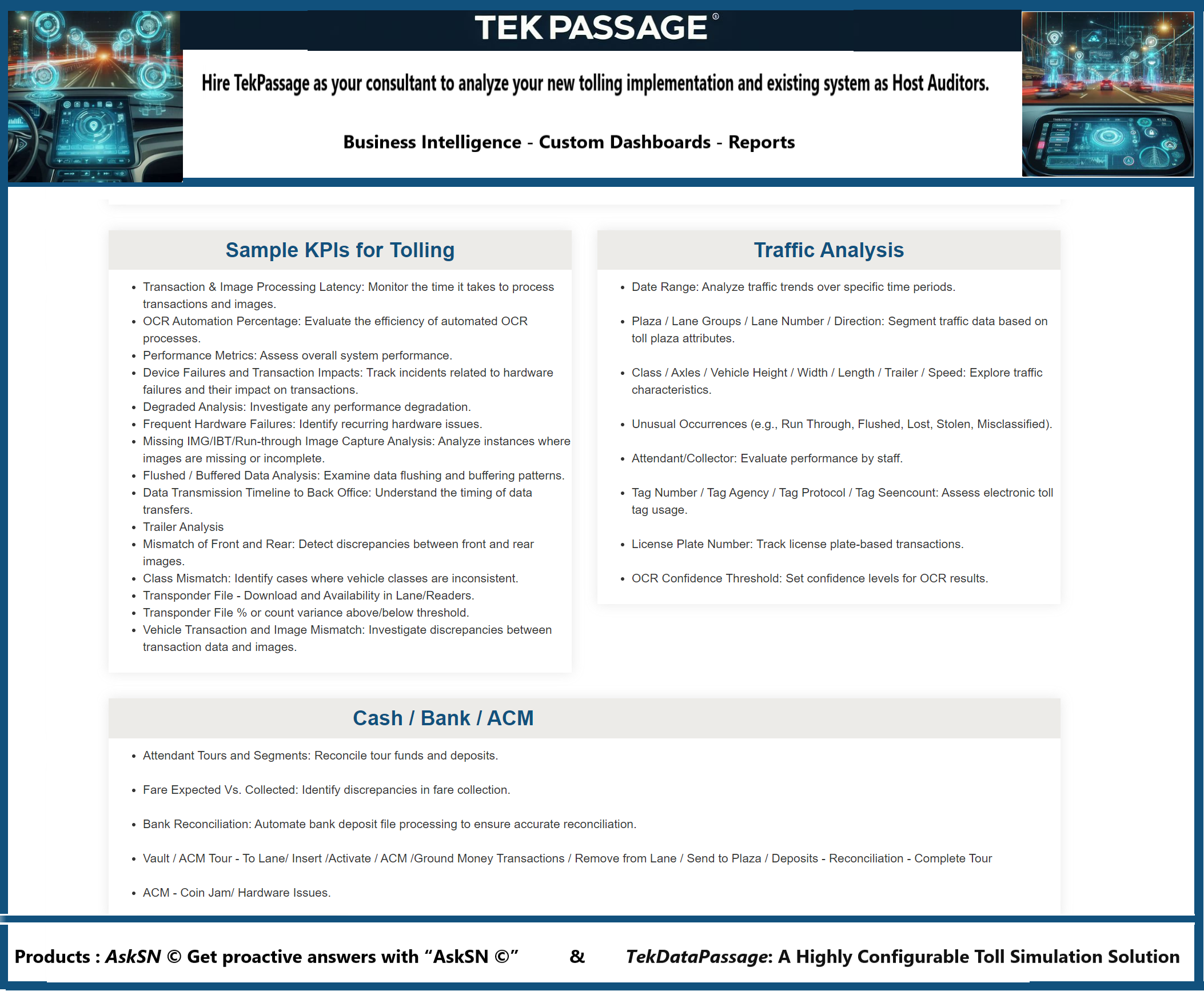 Tekpassage Business Intelligence